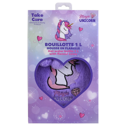 Unicorn Hot water bottle 1l Nerdscape