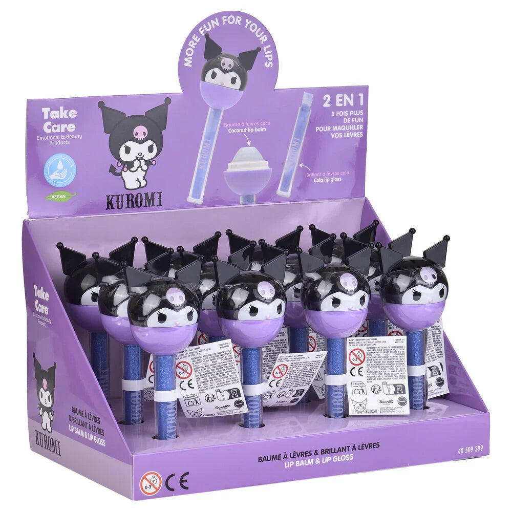 Hello Kitty Kuromi Lip balm + gloss Nerdscape