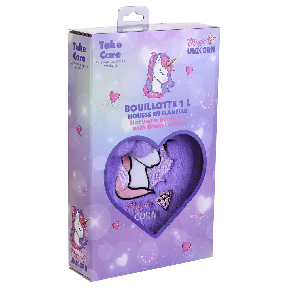 Unicorn Hot water bottle 1l Nerdscape