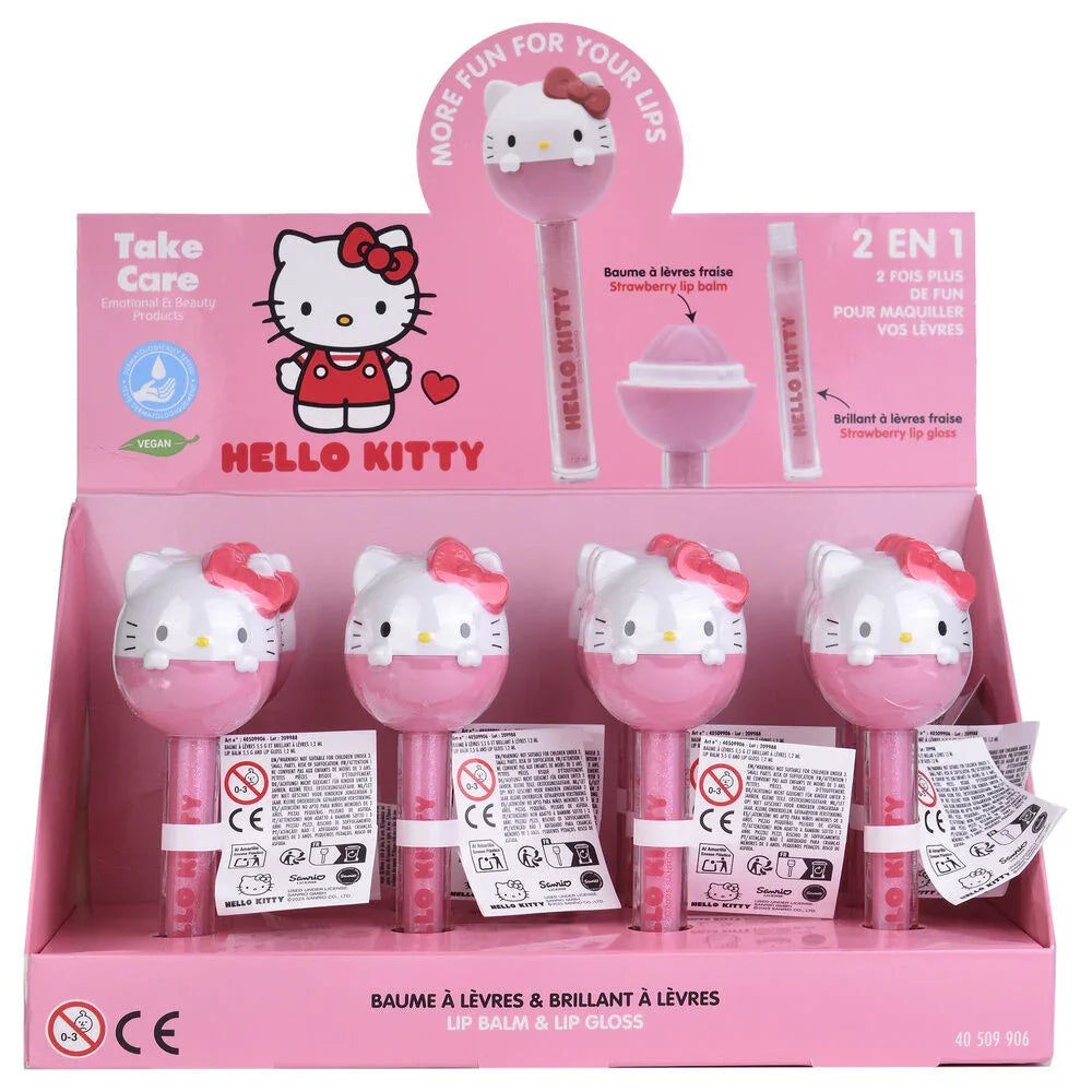 Hello Kitty Lip balm + gloss Nerdscape