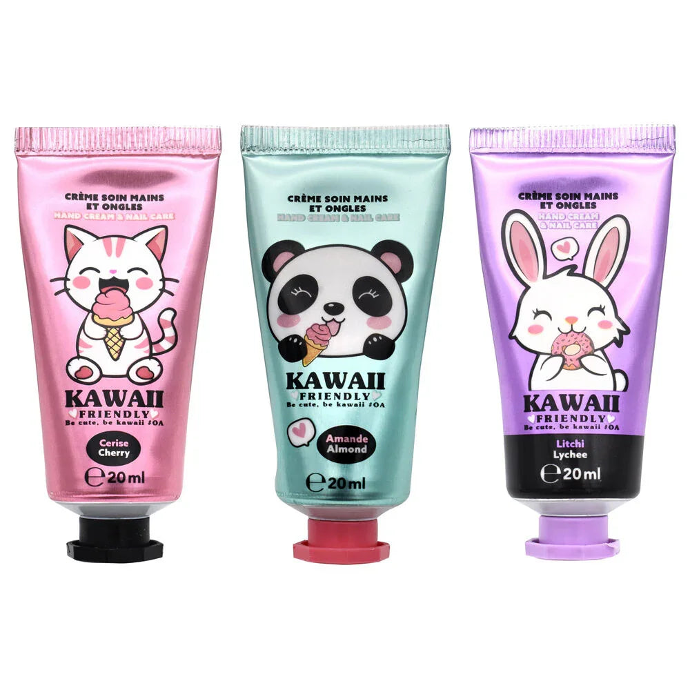 Kawaii Set 3 Hand Creams 20ml Nerdscape