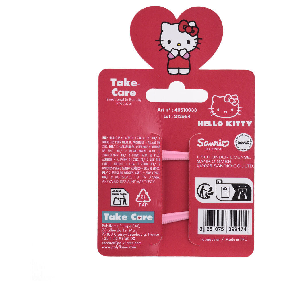 Hello Kitty pack 2 hair clips Nerdscape