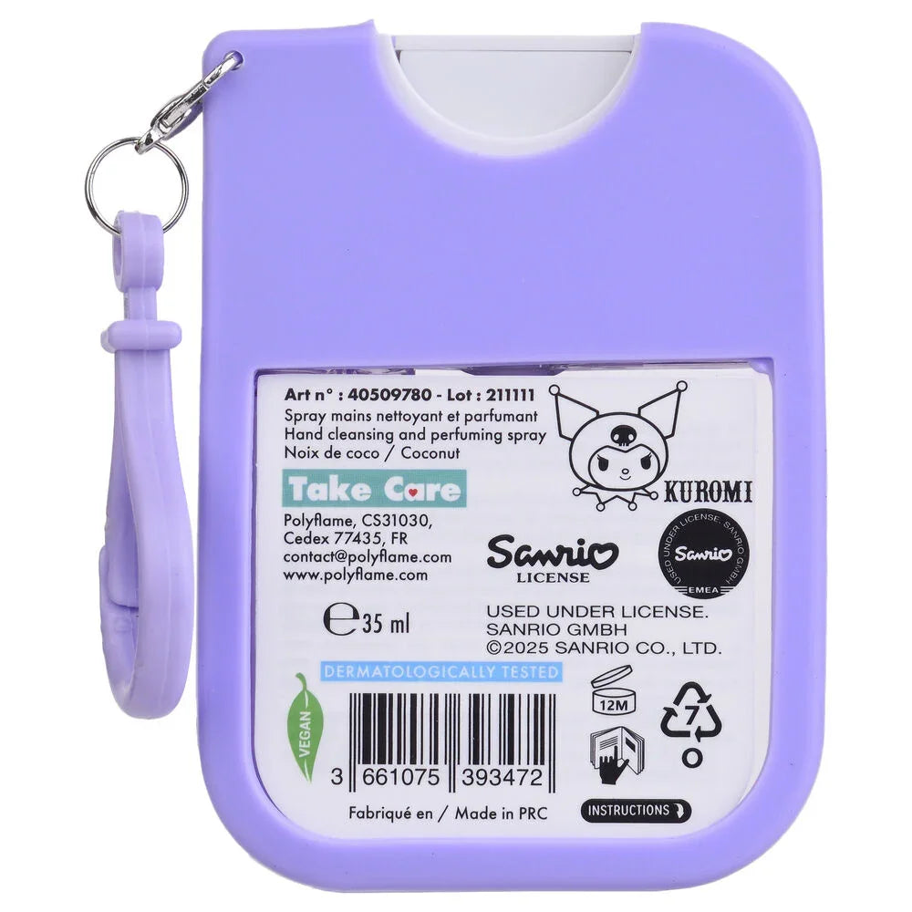 Hello Kitty Kuromi Hand sanitiser spray Nerdscape
