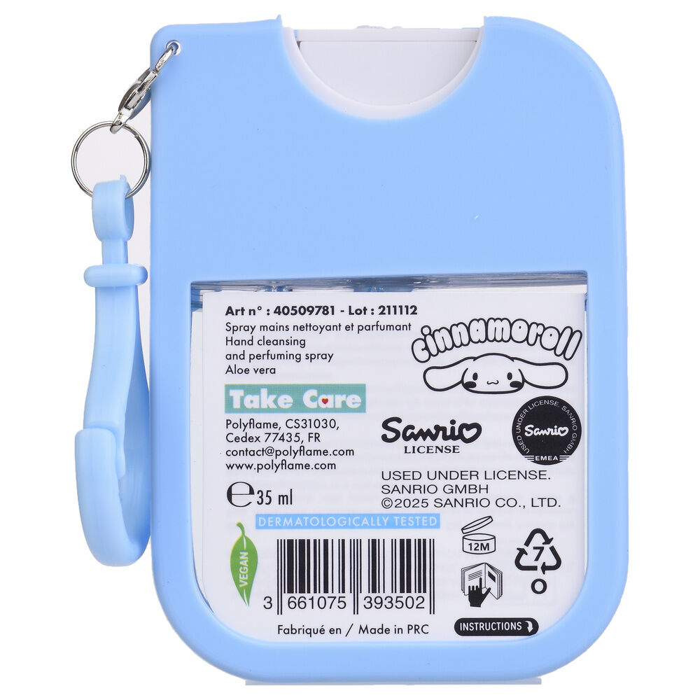 Hello Kitty Cinnamorrol Hand sanitiser spray Nerdscape
