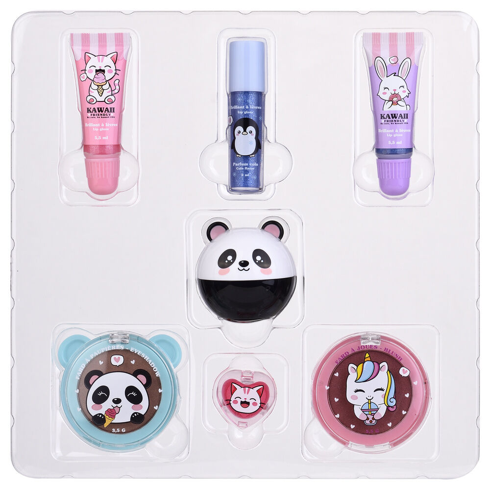 Ensemble Kawaii de 7 produits de beauté