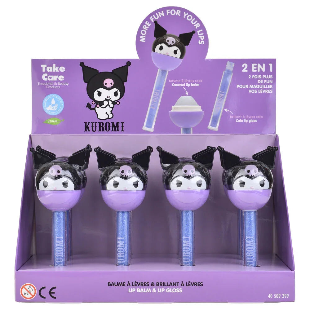 Hello Kitty Kuromi Lip balm + gloss Nerdscape