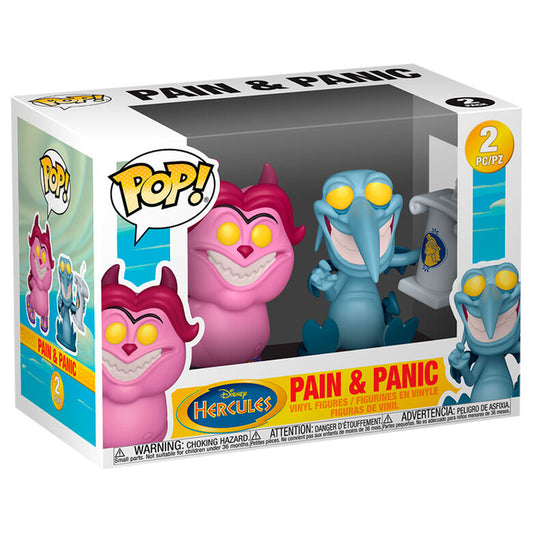 Funko Pop! Disney Hercules Pain & Panic - Figura da Collezione Vinyl Pack 2