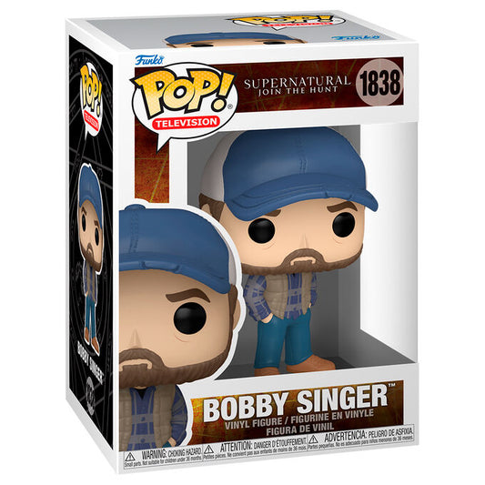 Funko Pop! Supernatural Bobby Singer - Figura da Collezione Vinyl