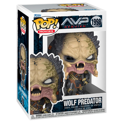POP figure Alien vs Predator Requiem Wolf Predator 5 + 1 Chase