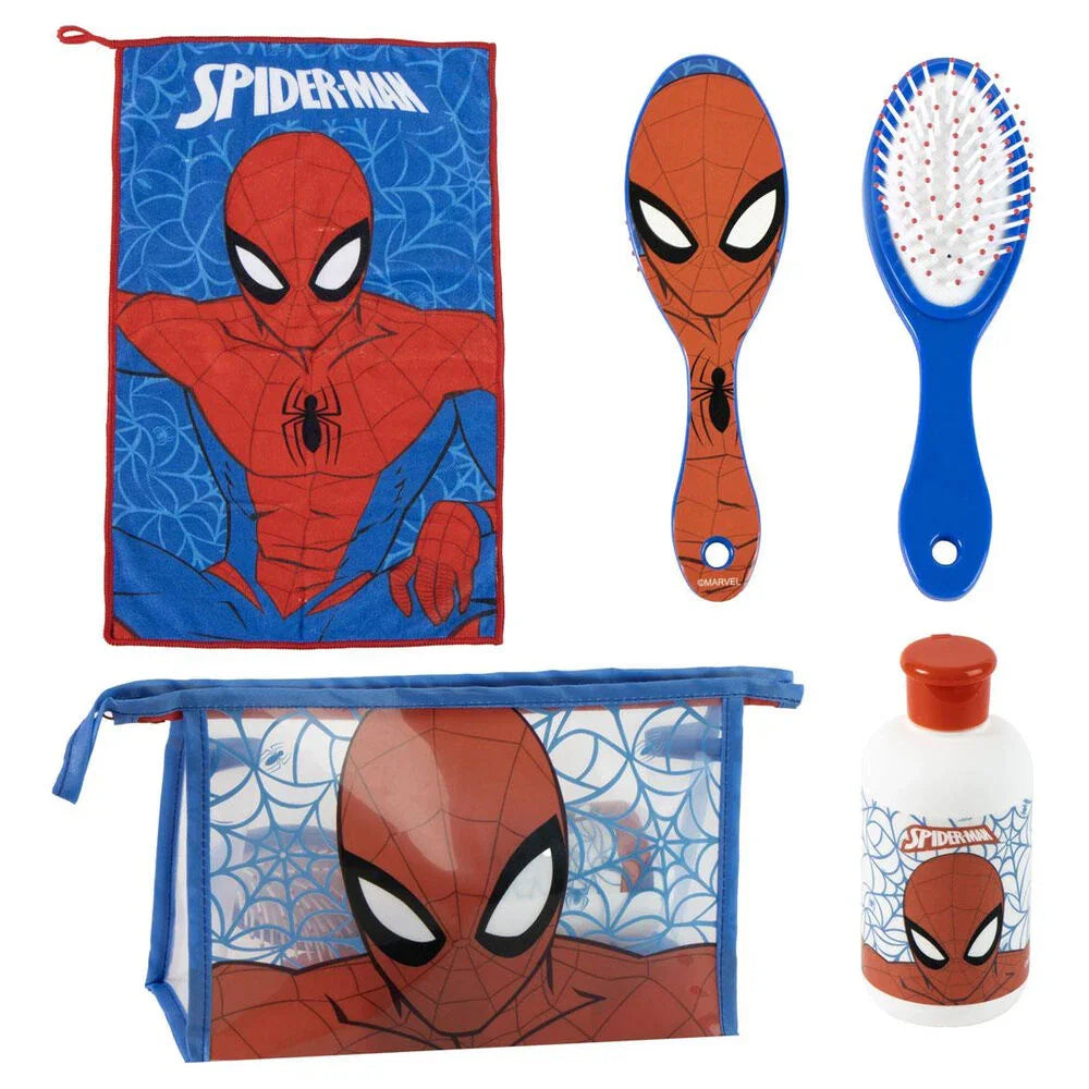 Marvel Spiderman toiletries bag set Nerdscape