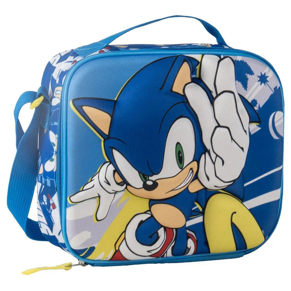 Sonic the Hedgehog 3D lunch bag Nerdscape