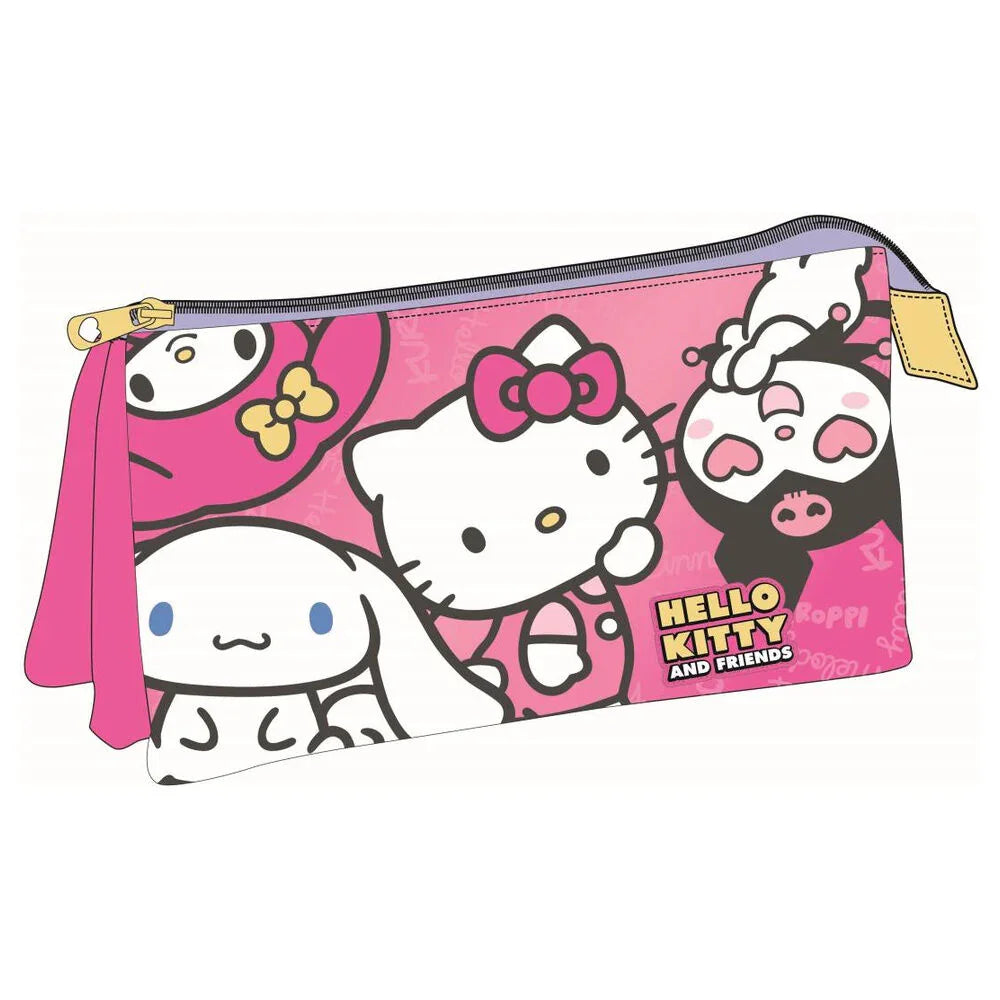 Hello Kitty and Friends triple pencil case Nerdscape
