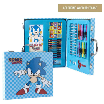 Sonic the Hedgehog Colouring stationery case Nerdscape