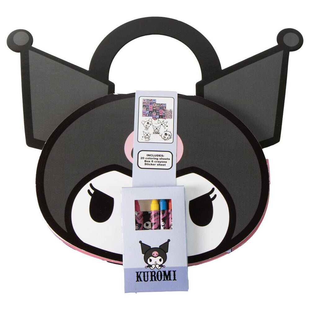 Hello Kitty Kuromi coloring activity book