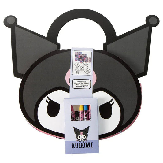 Hello Kitty Kuromi colouring activity book Nerdscape