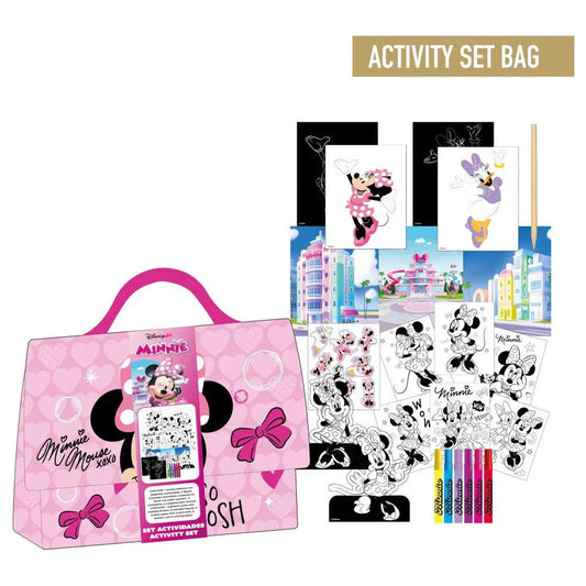 Disney Minnie Colouring bag set Nerdscape