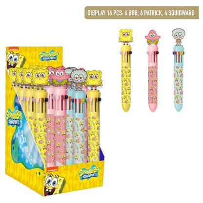 Bob Sponge assorted coloured pen Nerdscape