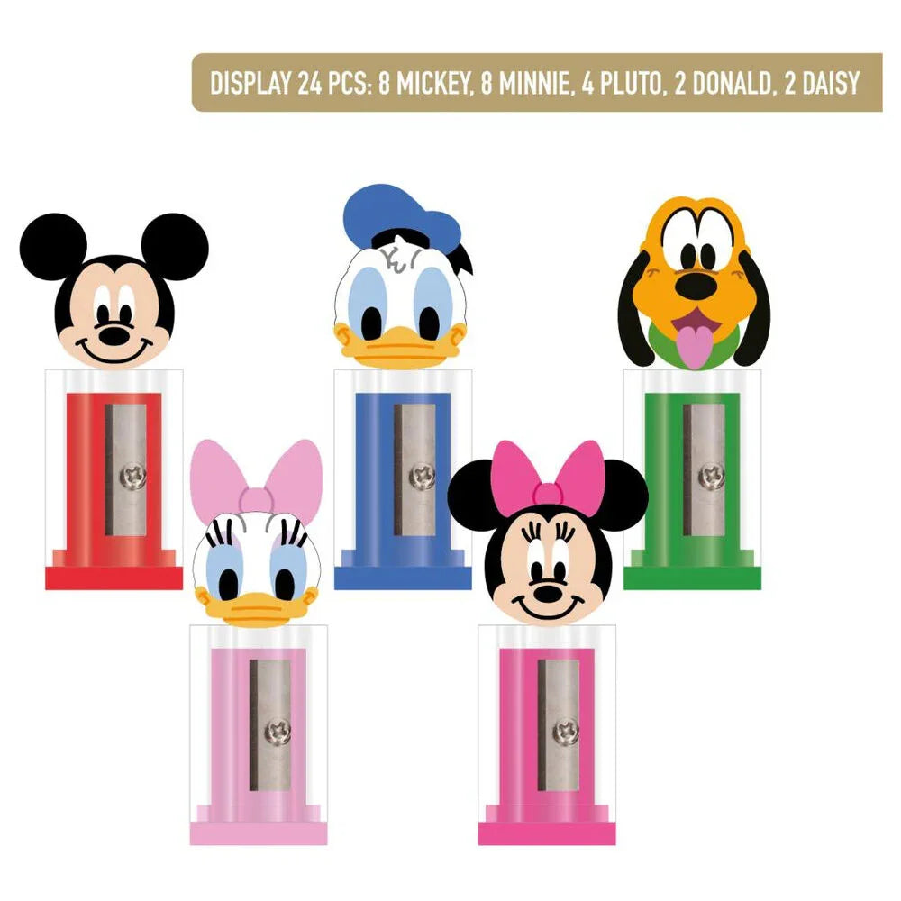 Disney assorted pencil sharpener with container Nerdscape