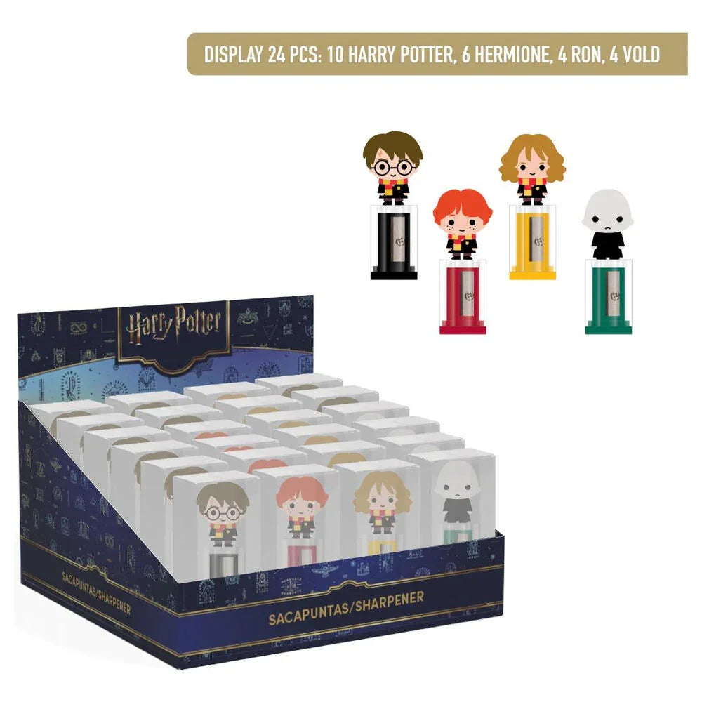 Harry Potter assorted pencil sharpener with container Nerdscape