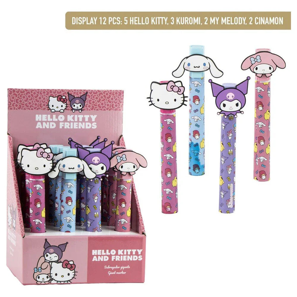 Hello Kitty assorted highlighter Nerdscape