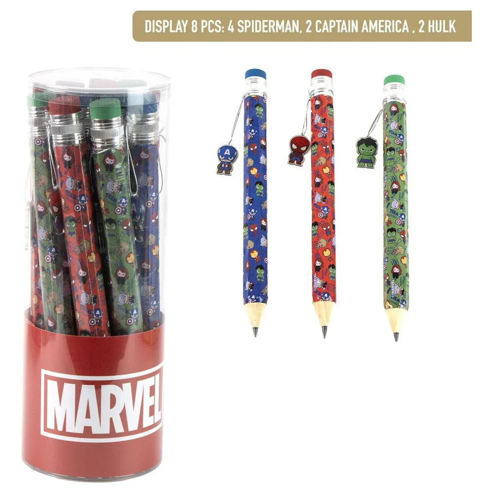 Marvel Avengers assorted big pencil Nerdscape