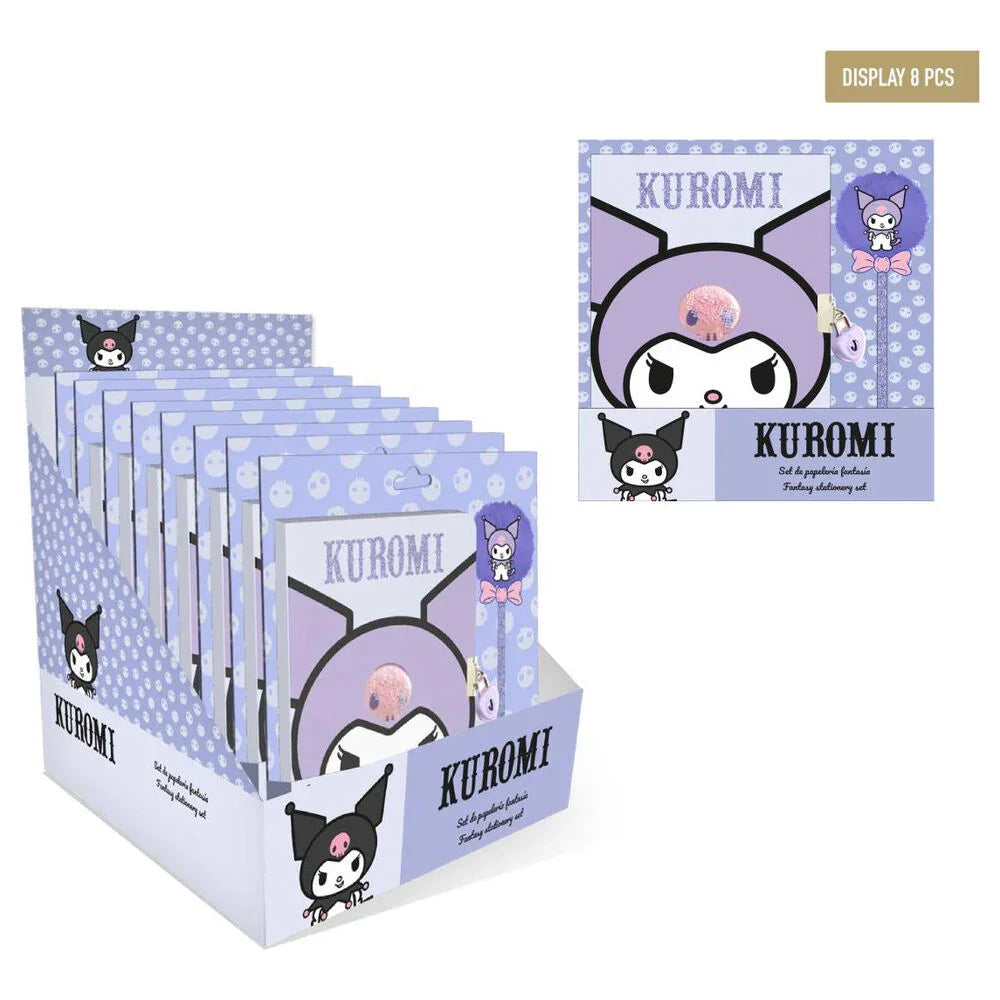 Hello Kitty Kuromi Diary + pen Nerdscape