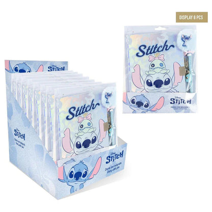 Disney Stitch Diary + pen Nerdscape