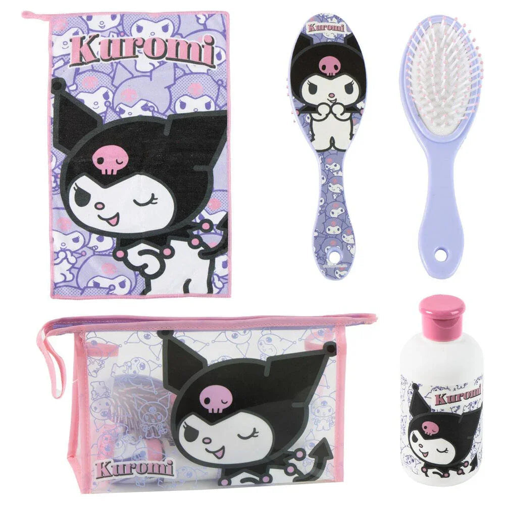 Hello Kitty Kuromi toiletries bag set Nerdscape
