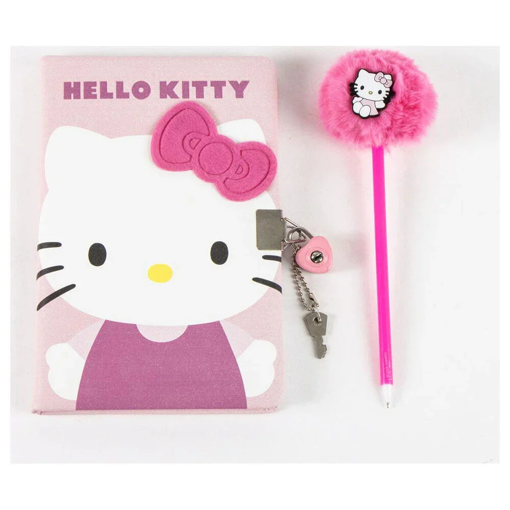 Hello Kitty Diary + pen Nerdscape