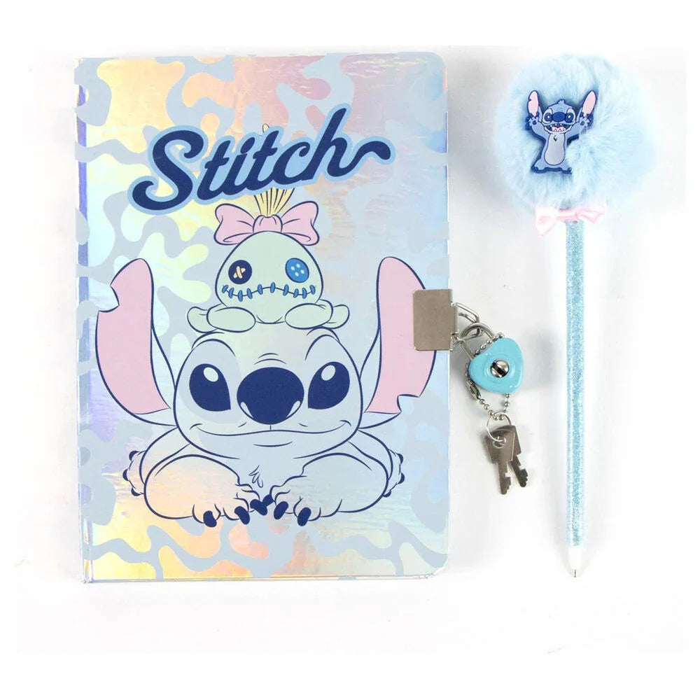 Disney Stitch Diary + pen Nerdscape