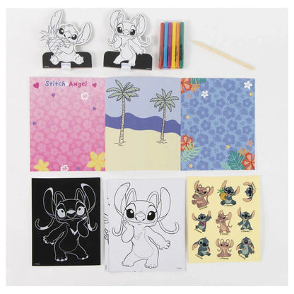 Disney Stitch Colouring bag set Nerdscape