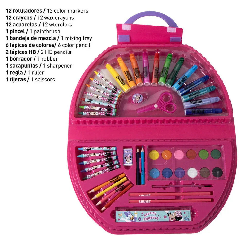 Disney Minnie stationery Colouring set Nerdscape