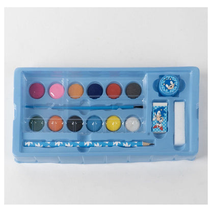 Sonic the Hedgehog Colouring stationery case Nerdscape