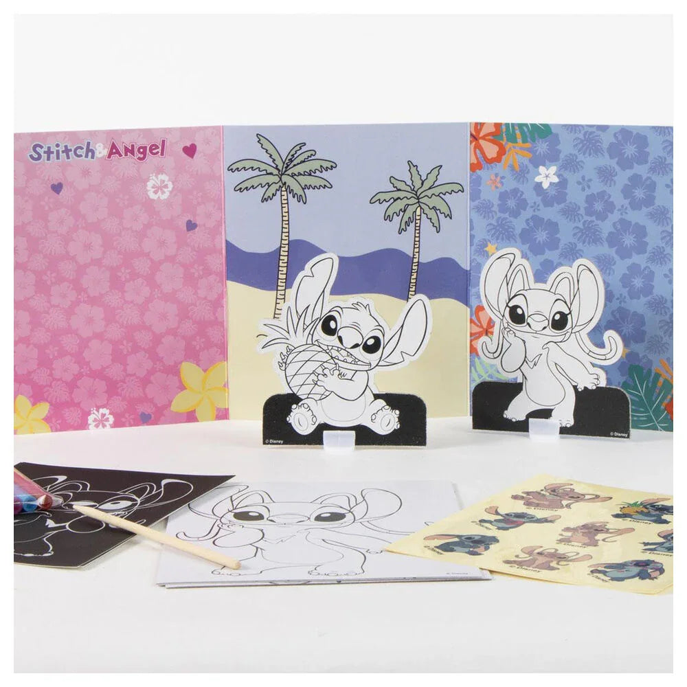 Disney Stitch Colouring bag set Nerdscape
