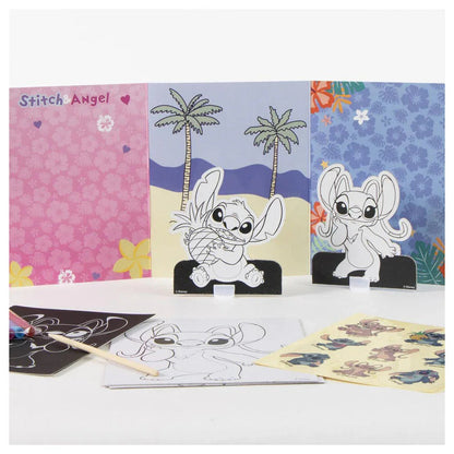Disney Stitch Colouring bag set Nerdscape