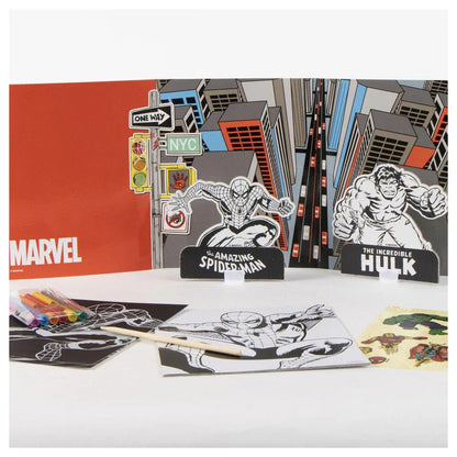 Marvel Spiderman Colouring backpack set Nerdscape