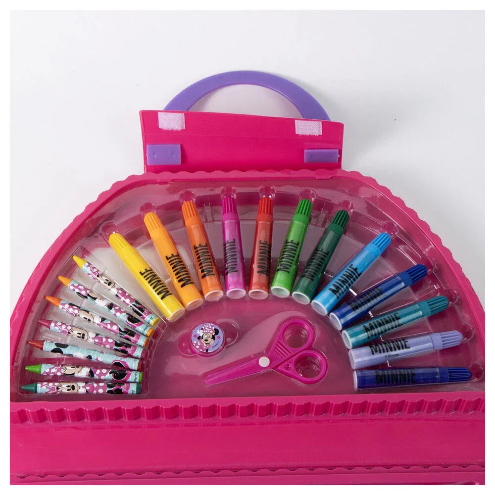 Disney Minnie stationery Colouring set Nerdscape