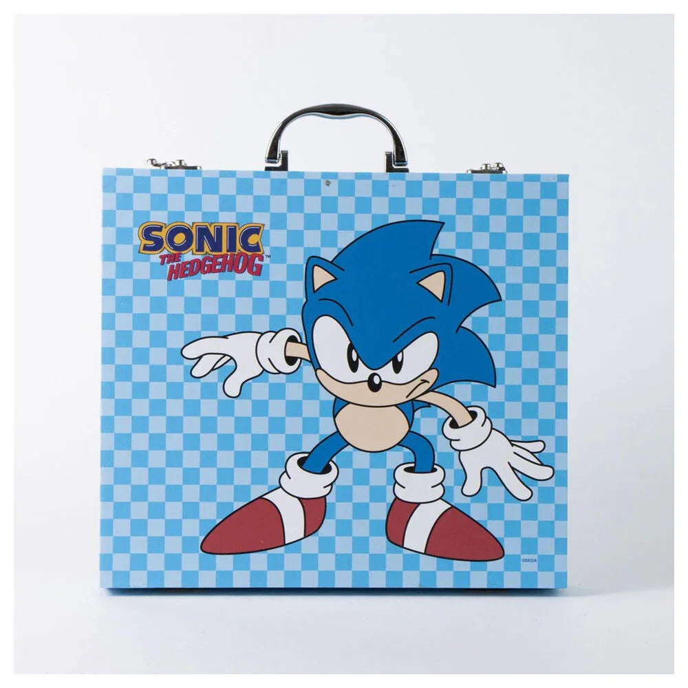 Sonic the Hedgehog Colouring stationery case Nerdscape