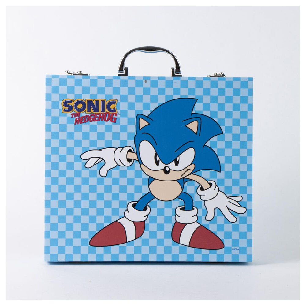 Sonic the Hedgehog Colouring stationery case Nerdscape