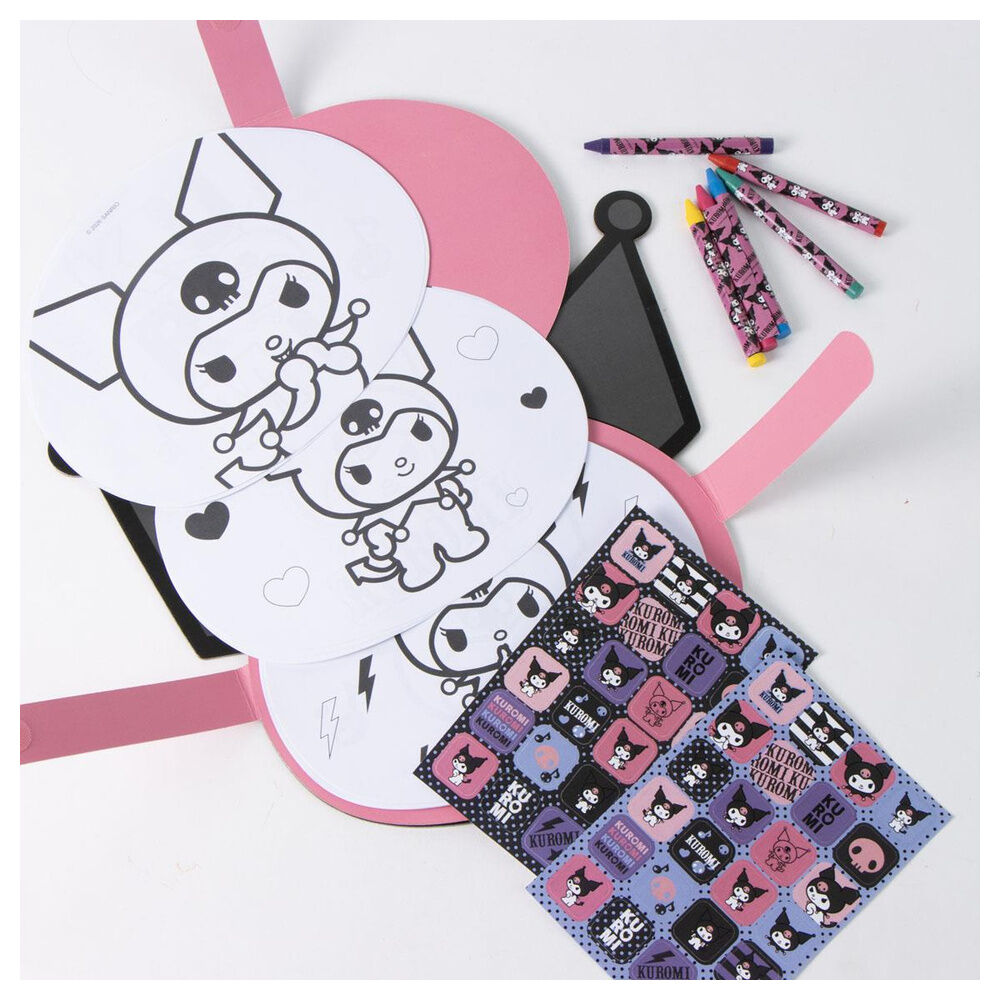 Hello Kitty Kuromi coloring activity book