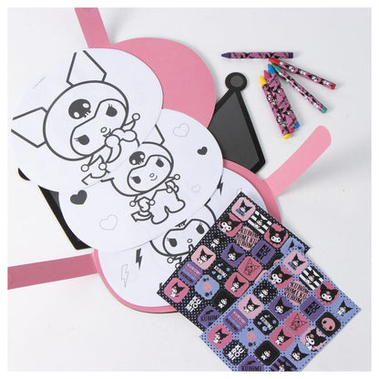 Hello Kitty Kuromi coloring activity book