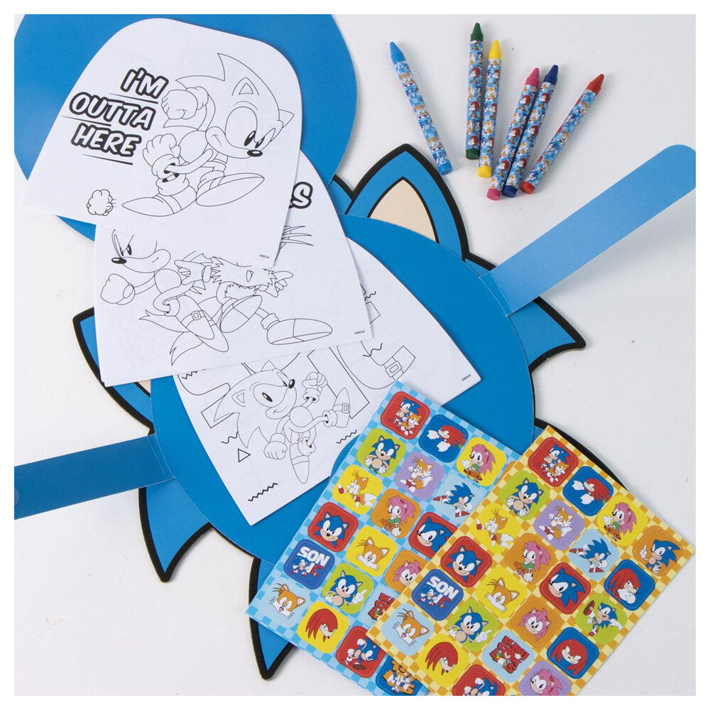 Sonic the Hedgehog Colouring activity book