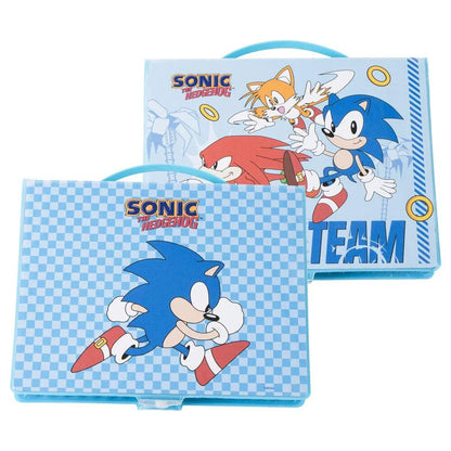 Sonic the Hedgehog Colouring stationery case Nerdscape