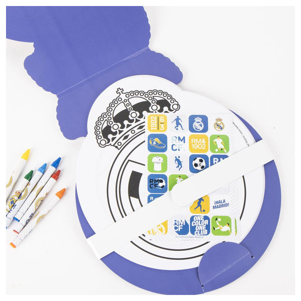 Real Madrid Colouring activity book