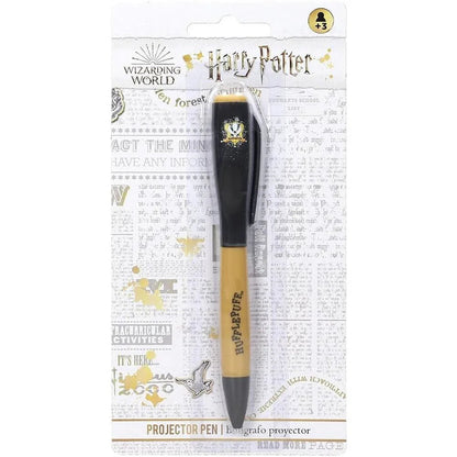 Harry Potter Hufflepuff Light Projector Pen - Figura da Collezione - Nerdscape Nerdscape