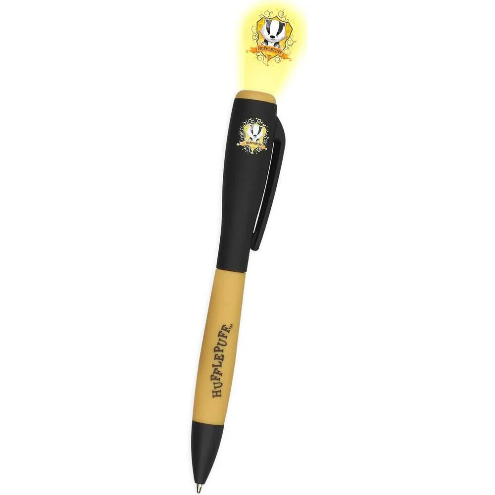 Harry Potter Hufflepuff Light Projector Pen - Figura da Collezione - Nerdscape Nerdscape
