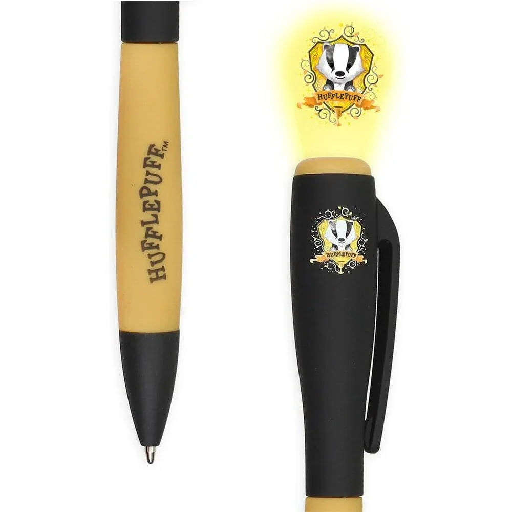 Harry Potter Hufflepuff Light Projector Pen - Figura da Collezione - Nerdscape Nerdscape