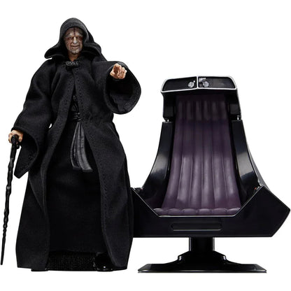 Star Wars The Black Series Emperor Palpatine & Throne Figura da Collezione - Nerdscape Nerdscape