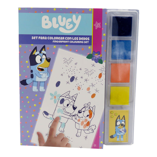 Bluey Finger painting set Nerdscape