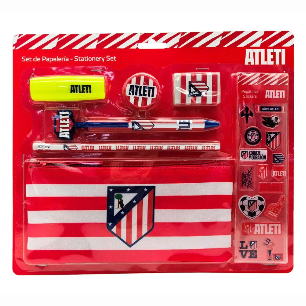 Atletico de Madrid Stationery set Nerdscape